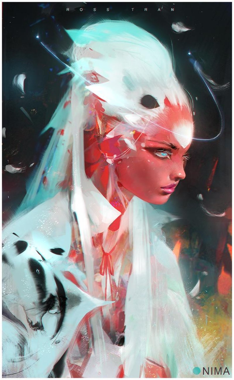 Художник ross tran