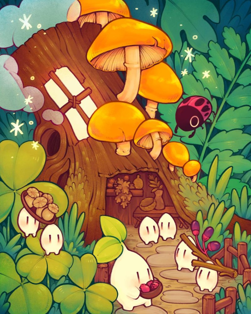 Mushroom art