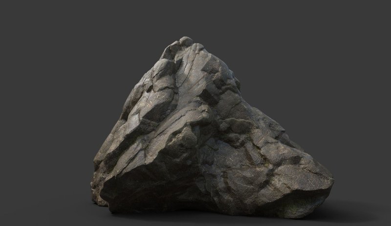 Zbrush rock