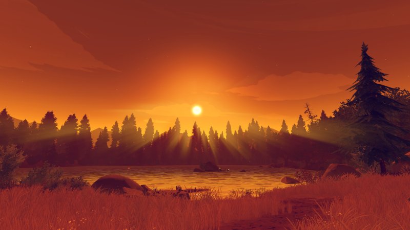 Инди игра firewatch