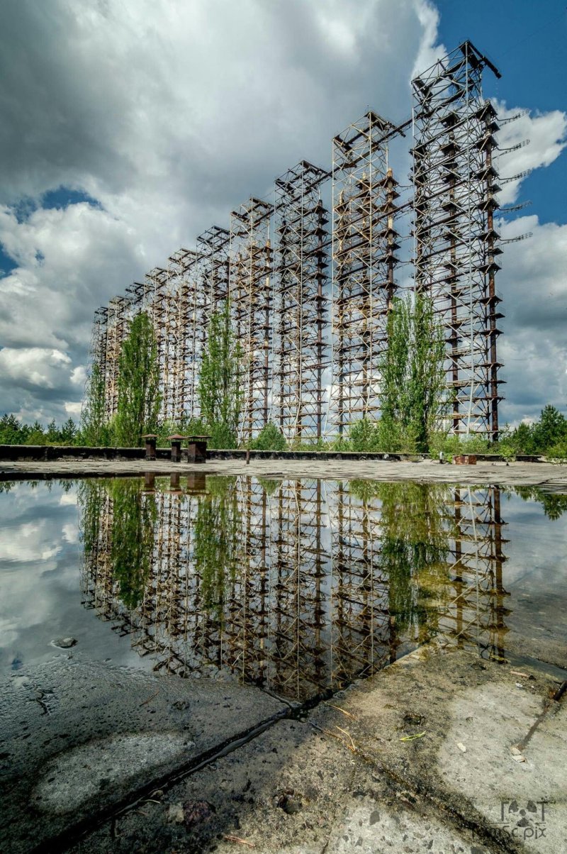 Зона отчуждения чернобыльской аэс