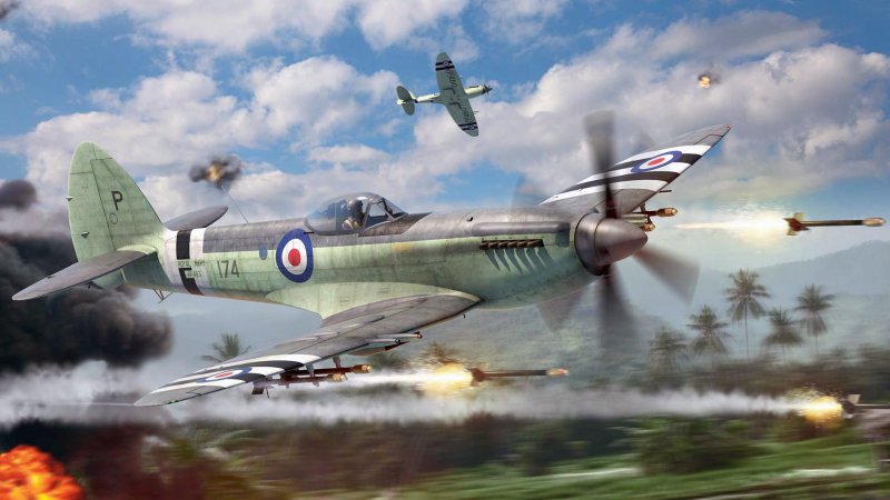 Истребитель supermarine spitfire