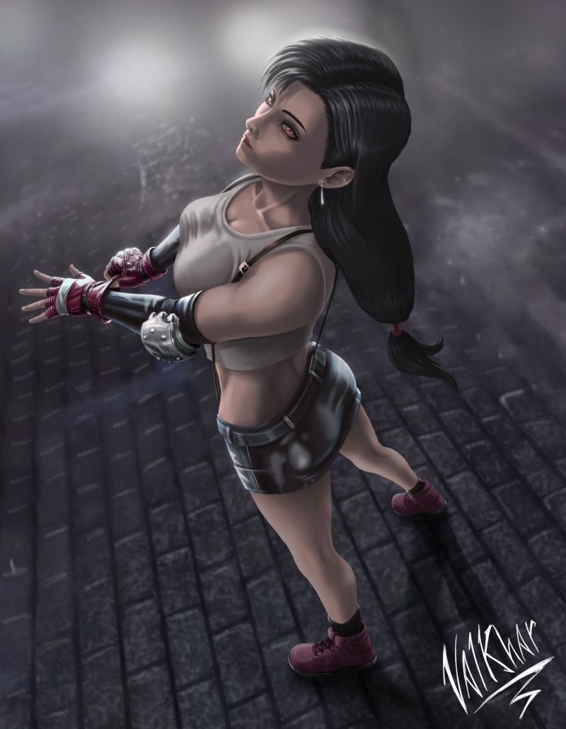 Tifa lockhart art