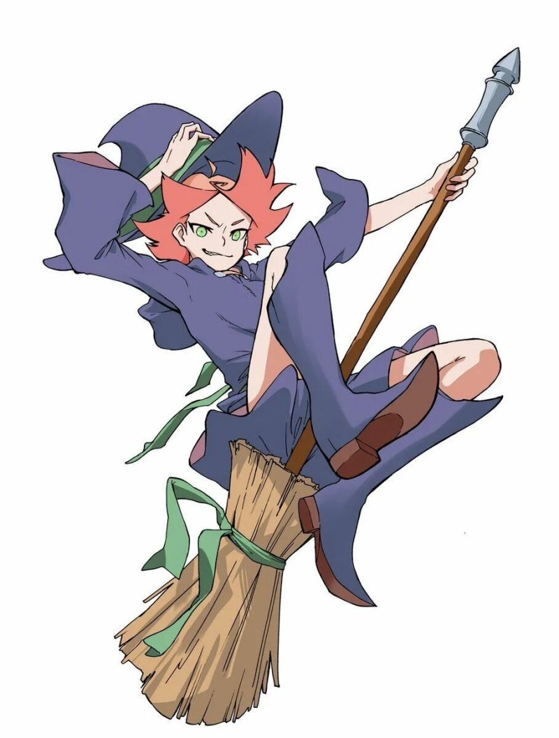 Little witch academia аманда