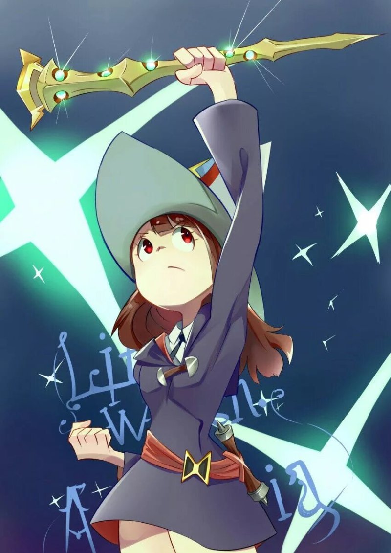 Little witch academia аниме