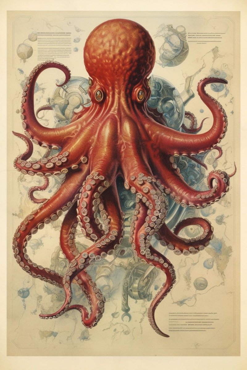 Octopus artis иллюстрации