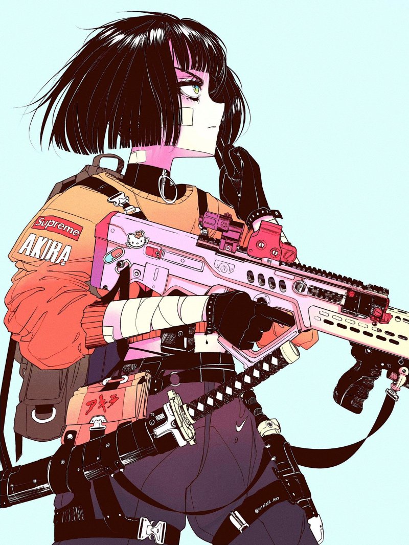 Аниме vinne samurai cyberpunk