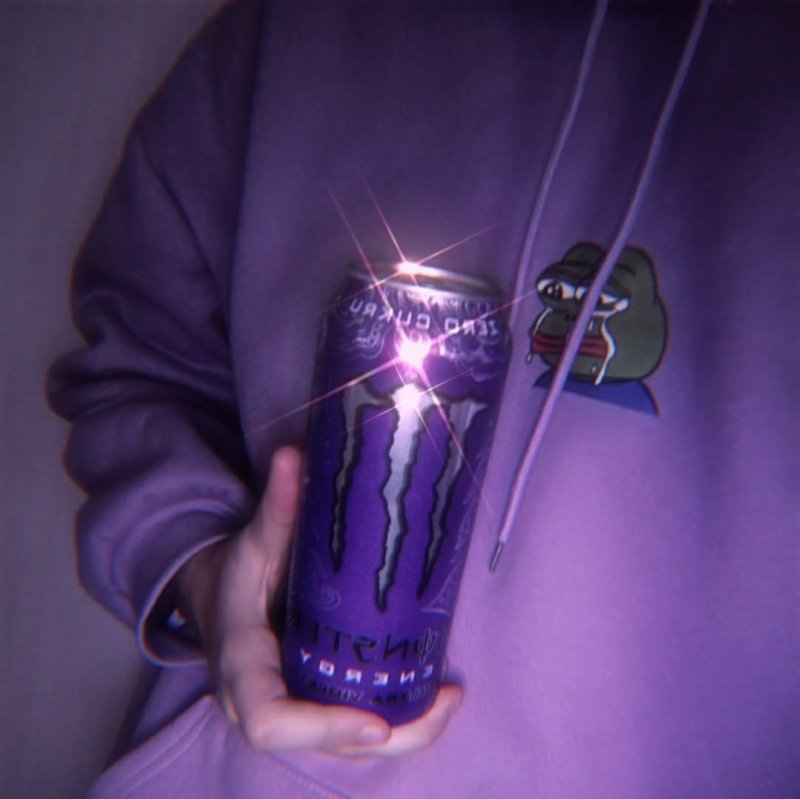 Энергетический напиток monster energy ultra violet