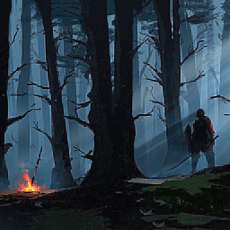 Dark souls bonfire art