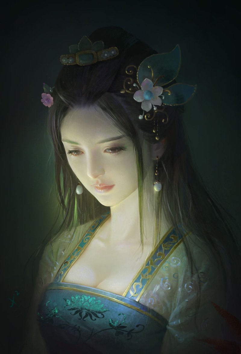 Художник wang xiao