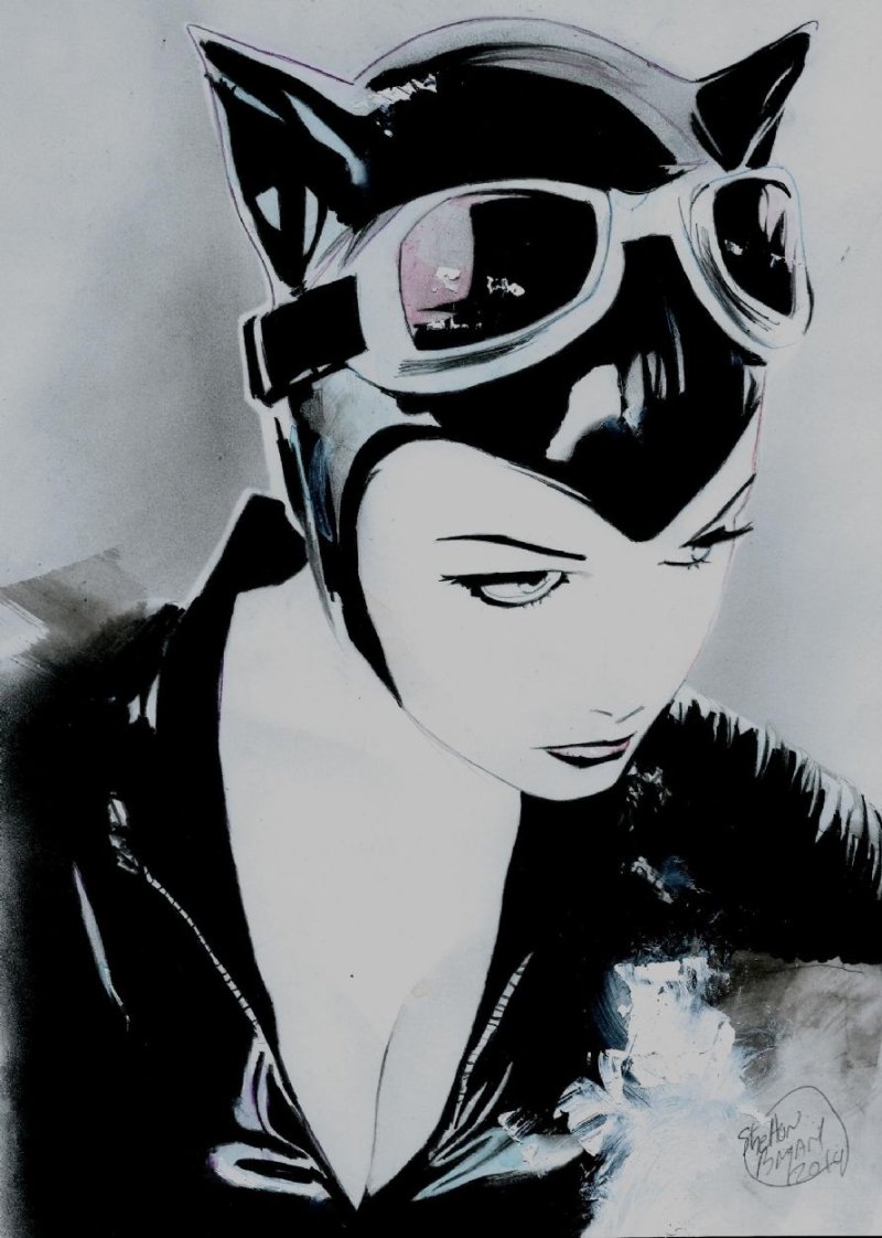 Catwoman art