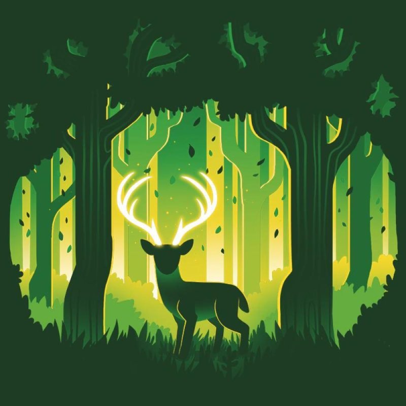 Deer in forest