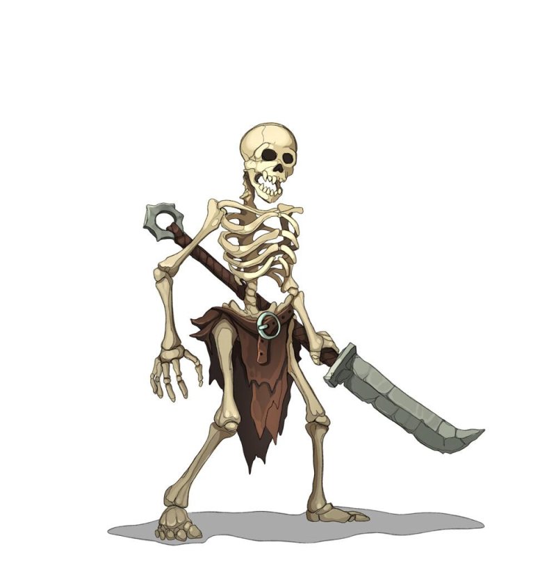 Skeleton warrior