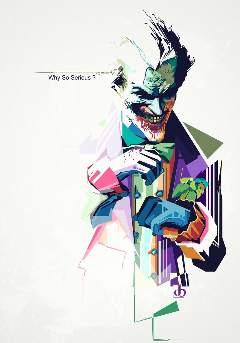 Joker why so serious обои