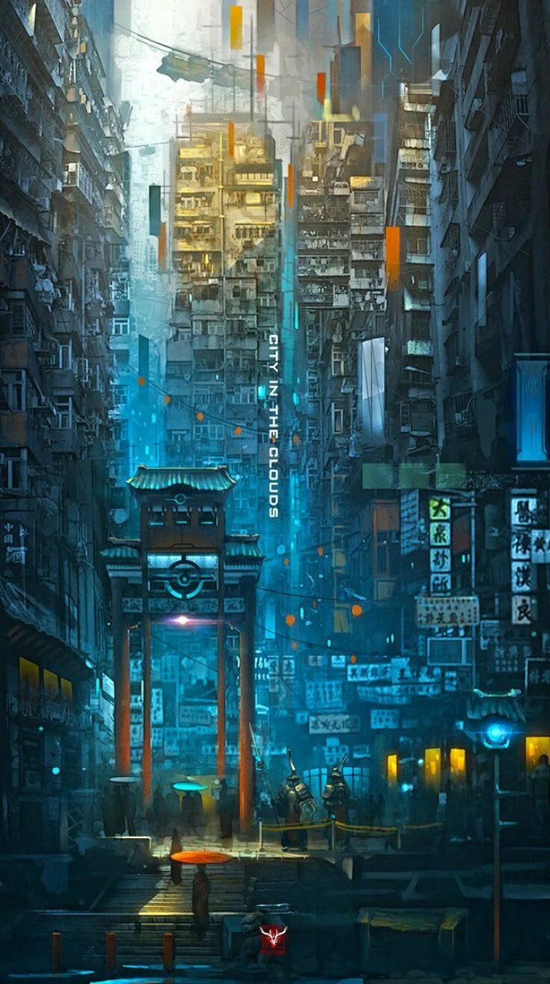 Cyberpunk city