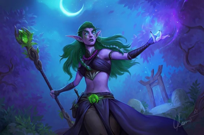 Night elf druid