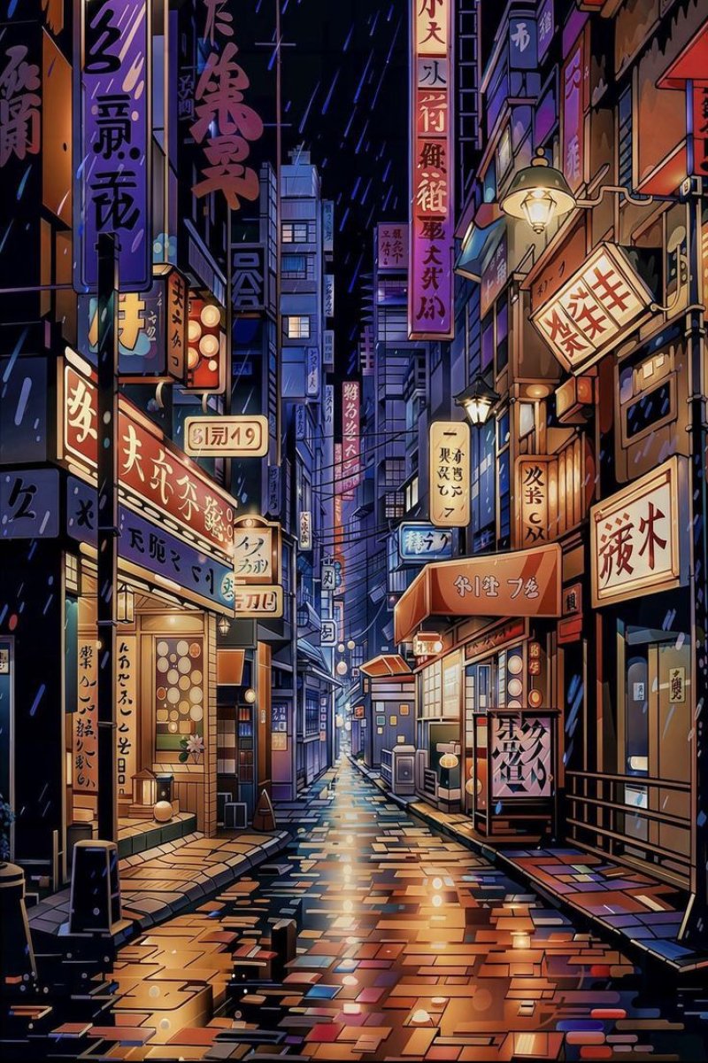 Tokyo night