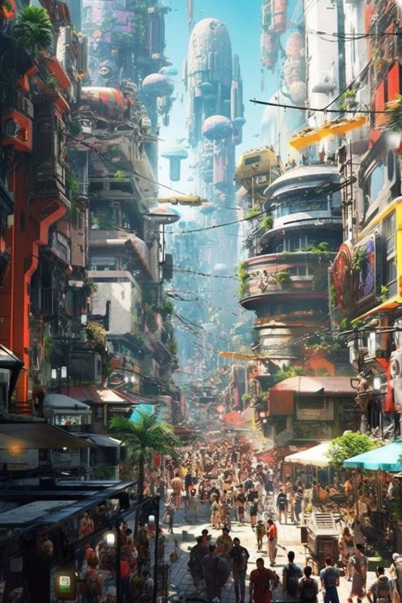 Sci fi city