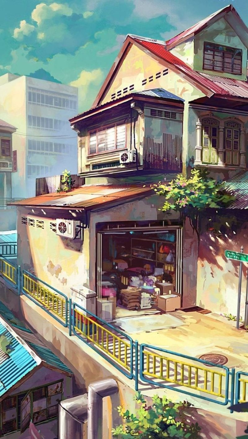 Anime scenery