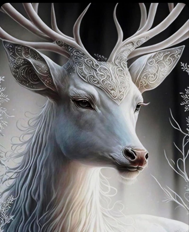 White deer