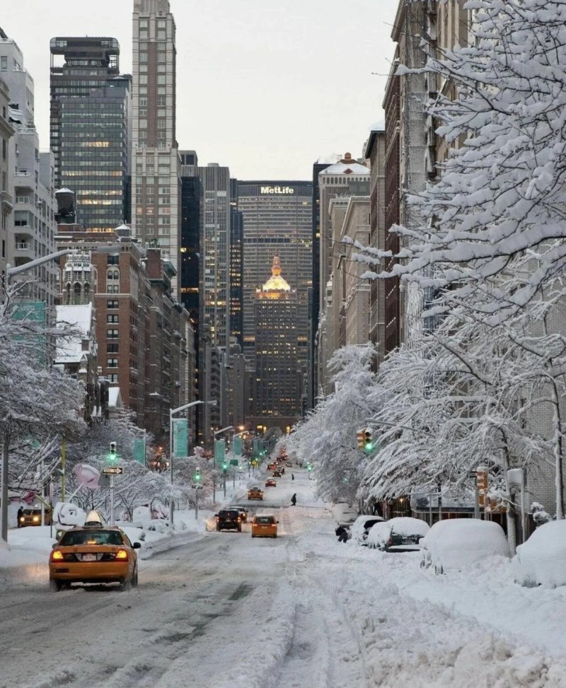 Winter in new york