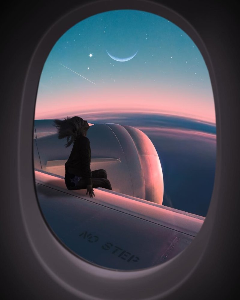 Airplane window