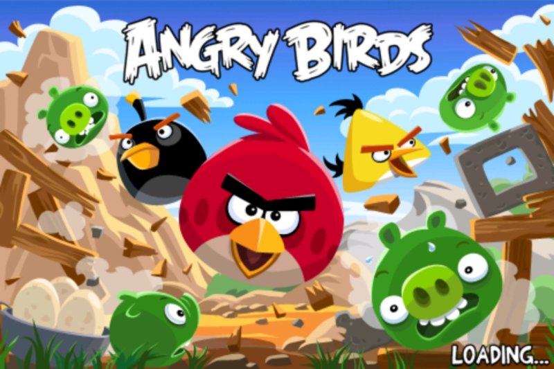 Игра angry birds