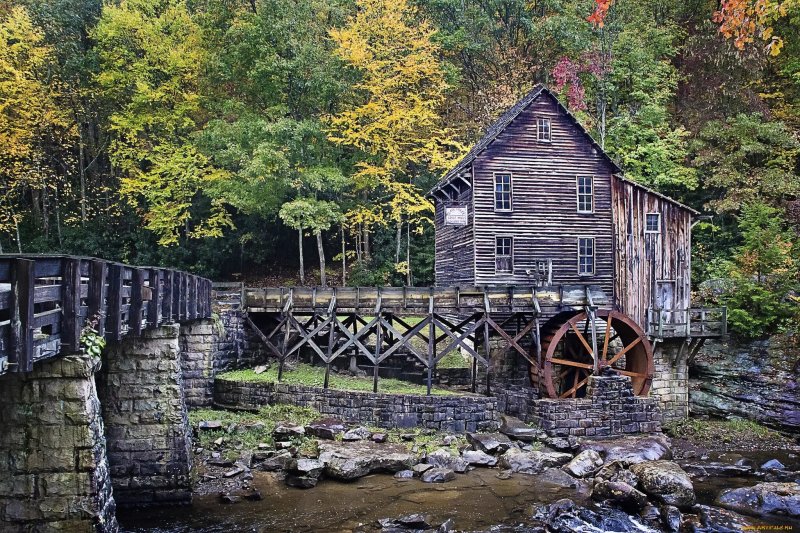 Glade creek grist mill