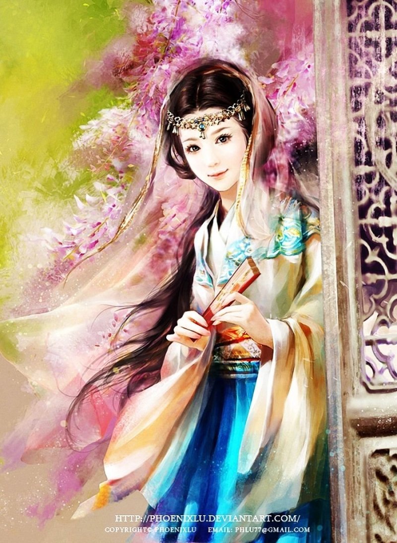 Художник wang xiao