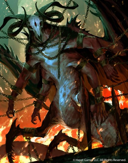 Legend of the cryptids art демоны