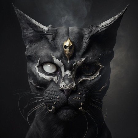 Чëрная кошка