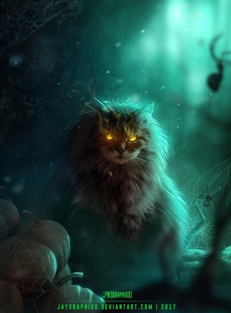 Кот баюн фэнтези