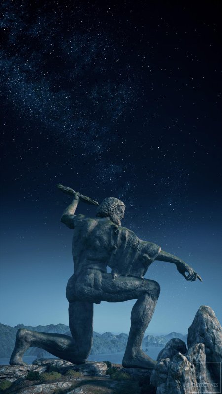 Посейдон статуя эстетика