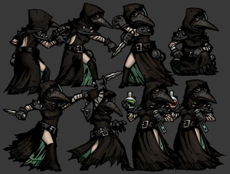 Чумной доктор darkest dungeon