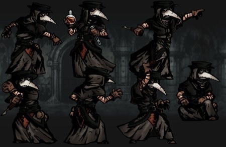 Чумной доктор darkest dungeon