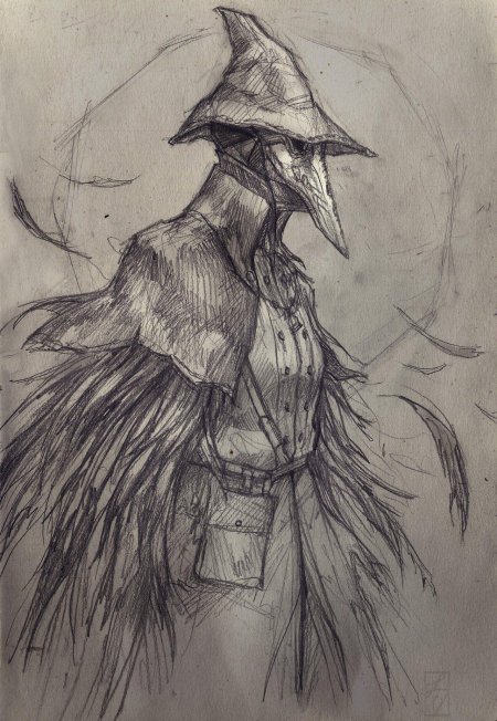 Bloodborne чумной доктор