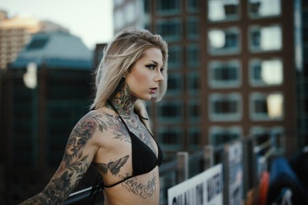 Тату модель madison skye