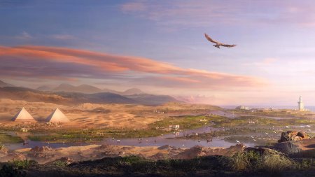 Assassin's creed origins пейзажи