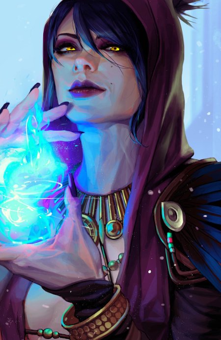 Морриган dragon age арт