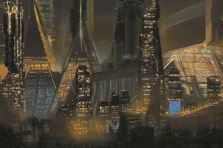 Бегущий по лезвию 1982 город
