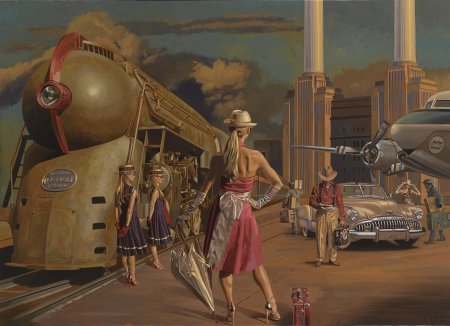 Художник peregrine heathcote