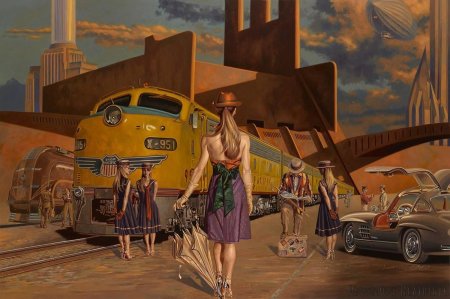 Художник peregrine heathcote