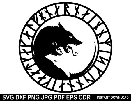 Фенрир волк руна