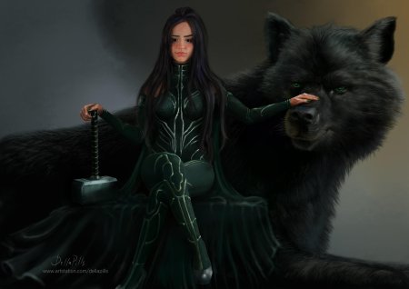 Хела и фенрир