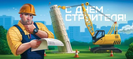 С днём строителей