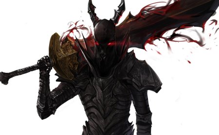 Dark souls черный рыцарь арт