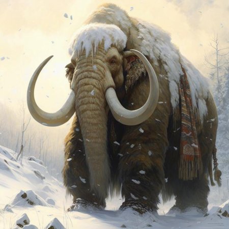 Mammoth tusk