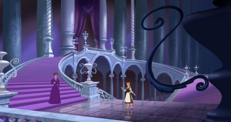 Disney. принцессы. дворец для золушки