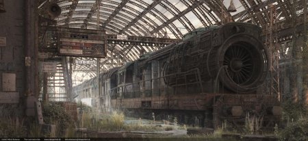 Дизельпанк стимпанк паровоз