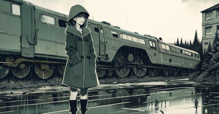 Поезд арт
